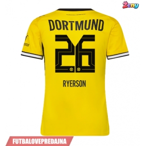 Lacne Ženy Futbalové dres Borussia Dortmund Julian Ryerson #26 2026-27 Krátky Rukáv - Domáci